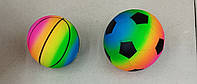 Мяч резиновый арт. RB22351 (500шт) размер 10 см, 35 грамм, MIX, пакет