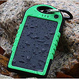 Портативне зарядне Power Bank Solar 30000 mAh на сонячній батареї <unk> PowerBank, фото 2