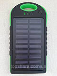 Портативне зарядне Power Bank Solar 30000 mAh на сонячній батареї <unk> PowerBank, фото 7