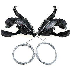 Моноблоки велосипедні XMN-019 (Shimano ST-EF500) 3/7 швидкостей