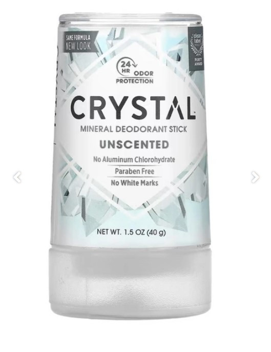 Мінеральний дезодорант-стік без запаху Crystal,  40 г, фото 1