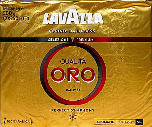 Кава мелена "Lavazza Oro" 2*250 г