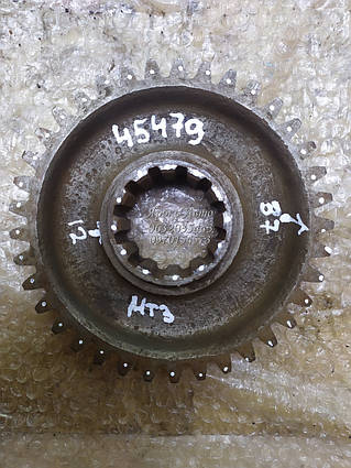 Шестірня КПП МТЗ 2 ступені редуктора ХУМ (z = 37) відома 000045479