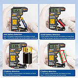 Універсальний тестер заряду батарей з Lcd Aneng Bt189, фото 2