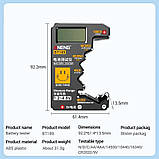Універсальний тестер заряду батарей з Lcd Aneng Bt189, фото 3