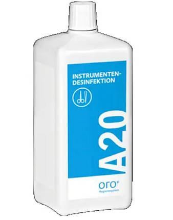 Durr Dental A20, 1 л універсальний концентрат для дезінфекції та очищення інструментів, фото 1