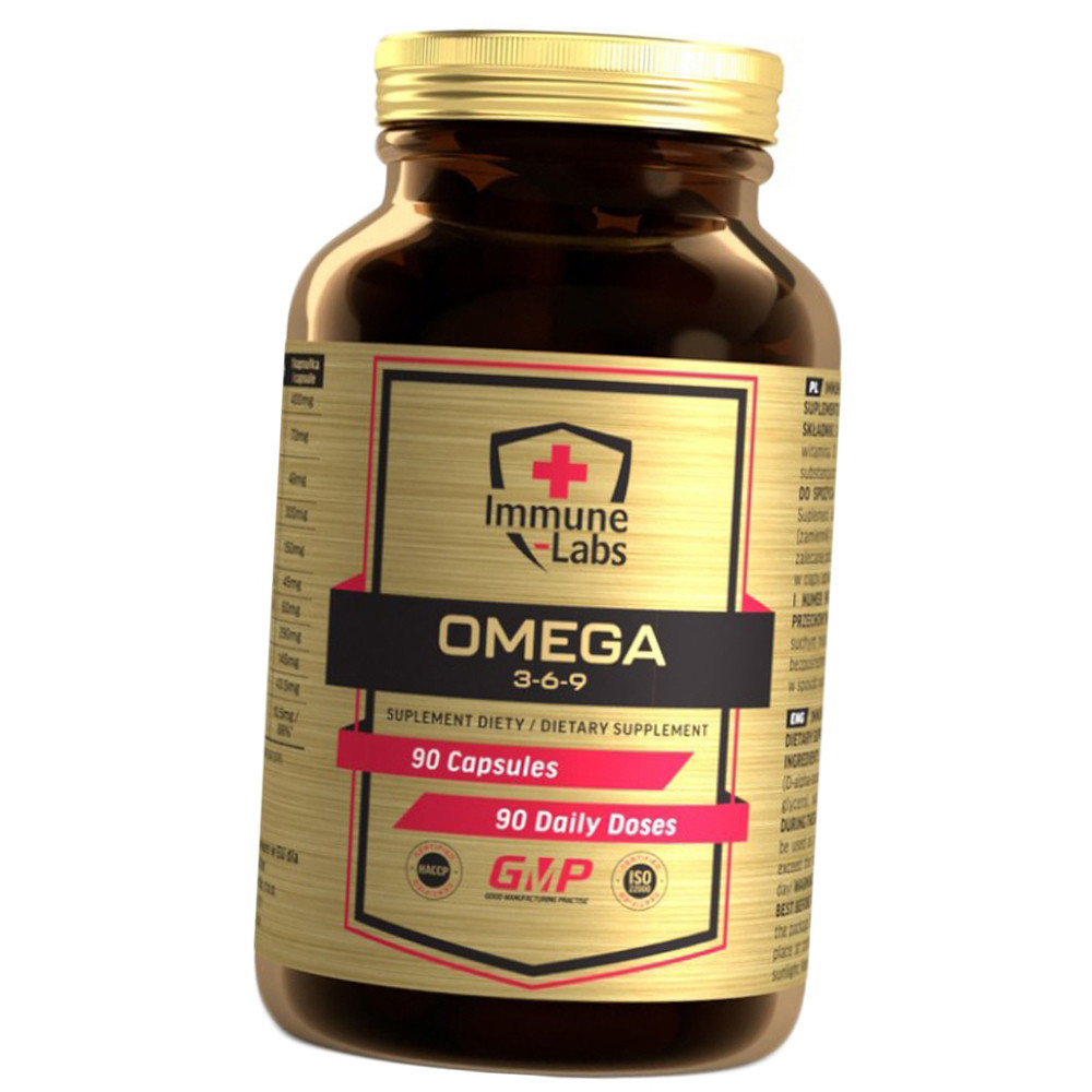 Комплексна Омега Immune Labs Omega 3-6-9 90 капсул