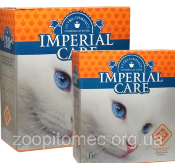 Imperial Care Silver Ions ІМПЕРІАЛ КАРЕ З ІОНАМИ СЕРЕБРА ультракомпутні наповнювач у котячий туалет з Imperial Care Silver Ions
