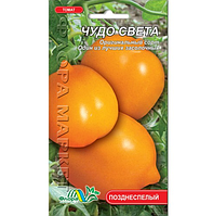 Томат Чудо света крупный, лимонного цвета высокорослый средне-спелый, семена 0.1 г