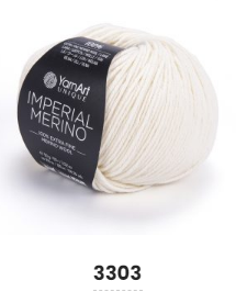 Чиста 100 % вовна IMPERIAL MERINO № 3303