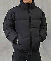 Мужская зимняя курточка на синтепоне, черный