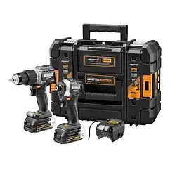 Набір акумуляторних шуруповертів DeWalt DCK200ME2GT 18V (комплект)