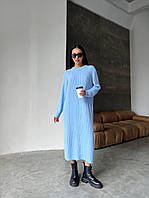 Женское бесшовное вязаное платье макси Ariel Ded153