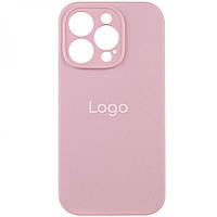 Чехол для iPhone 13 Pro Silicone Case Full Size with Frame Цвет 81 Chalk Pink