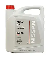 Моторное масло NISSAN DPF(дизель) С4 5W-30 5л (KE90090043)