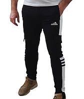 Спортивные мужские штаны оптом с карманами, трикотажные спортивные брюки для мужчин р.46 48 50 52 54 48