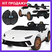 Детский электромобиль Bambi Racer с пультом управления M 5020EBLR-1(24V) белый