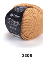 Чиста 100 % вовна  IMPERIAL MERINO № 3308