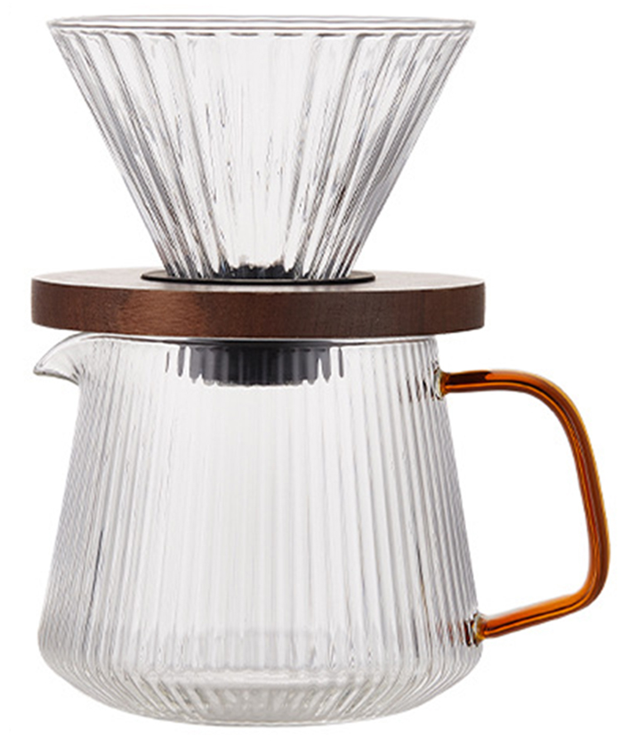 Набір Glass Copper V60 "Сідамо" Скло