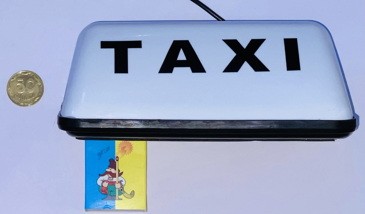 Шашка таксі led легка яскрава шашка міні