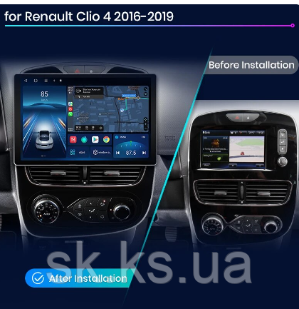Junsun 4G Android магнітола для Renault Clio 4 ZOE BH98 KH98 2012 - 2019