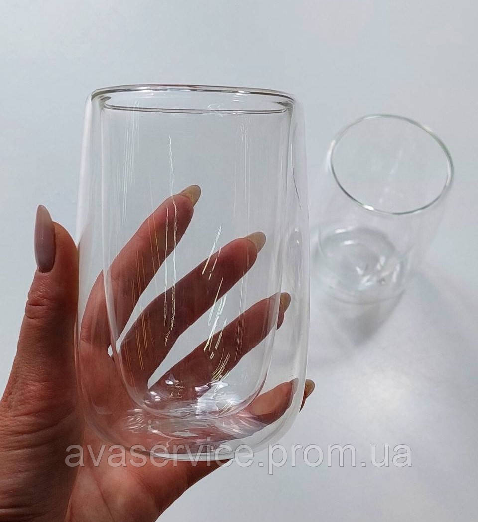 Склянка подвійне скло Olens "Ідеаліст" 350 мл, 102-227