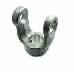 Вилка карданного валу на тригранну трубу 36, 1х4 внутрішню під хрестовину 27х74, 5