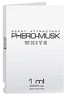 Парфуми з феромонами для чоловіків PHERO-MUSK WHITE, 1 ml, Пробник, Польща