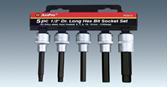 Набір головок TORX SPLINE 1/2» AmPro