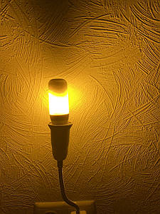 Лампа LED 230-3 ефект полум'я, стандартний цоколь Е27