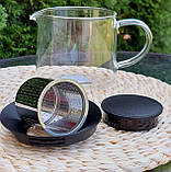 Чайник заварочний скляний Olens "Арні", 600 мл, 102-362, фото 2