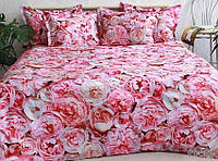 Комплект постельного белья с компаньоном (PT-003) 2-спальный TAG tekstil Розовый (2000002407201)