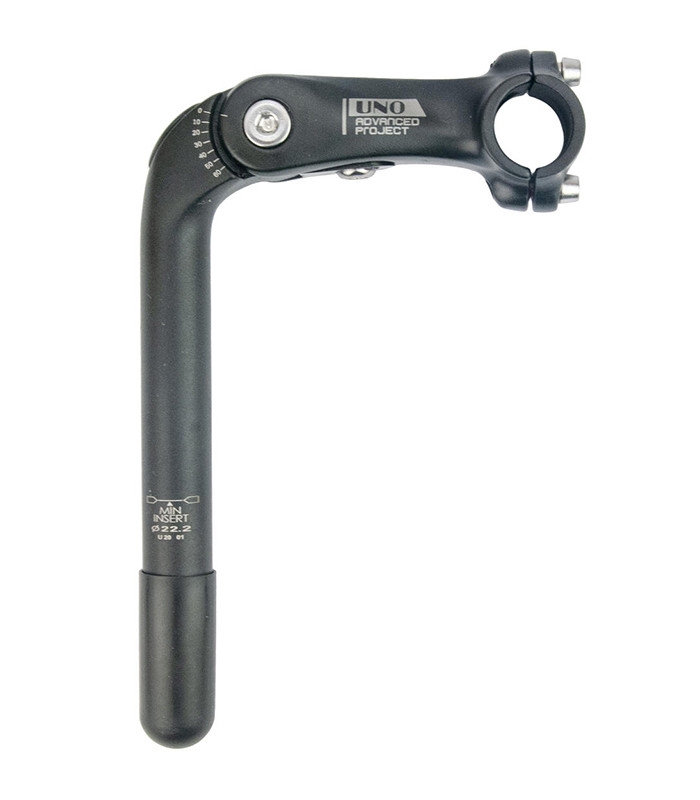 Винос керма велосипеда UNO AS-828 1" різьбовий діам 22,2 мм, довжина 110 мм, регульований, фото 1
