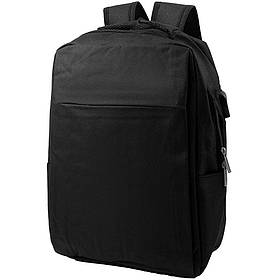Чоловічий смарт-рюкзак (4DETBU0755-2) 29х39х12 см Valiria Fashion Чорний (2000001571545)