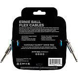 Кабель для гитары Ernie Ball 6412 Flex Instrument Cable 3.05m Straight /Straight, фото 2