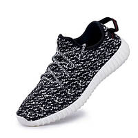 Кросівки текстильні XIA чорні з білою підошвою