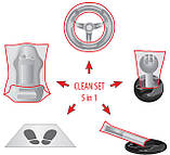 Набір захисних чохлів для автомобіля 5 в 1 100 комплектів, фото 2