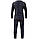 Термобілизна чоловіча Tramp Microfleece комплект (футболка+штани) black UTRUM-020, UTRUM-020-black-XL, фото 2