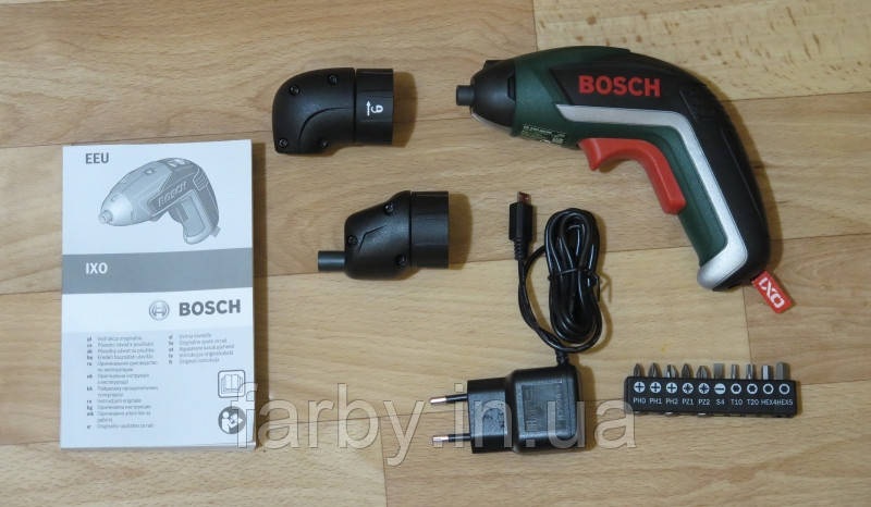 Викрутка акумуляторна Bosch IXO V full, фото 1