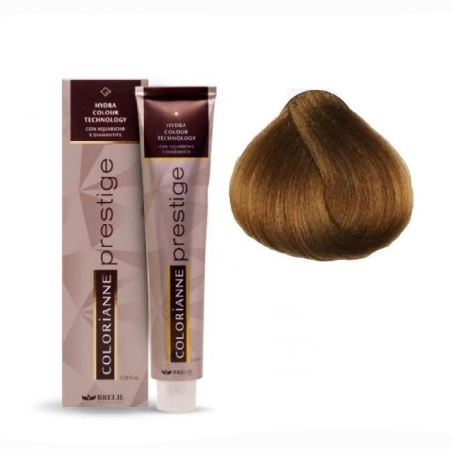Фарба для волосся Brelil Professional Coloriane Prestige 8/30  світлий блонд золотистий 100 мл