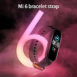 Фітнес браслет FitPro Smart Band M6 (смарт годинник, пульсоксиметр, пульс). IH-520 Колір рожевий, фото 3