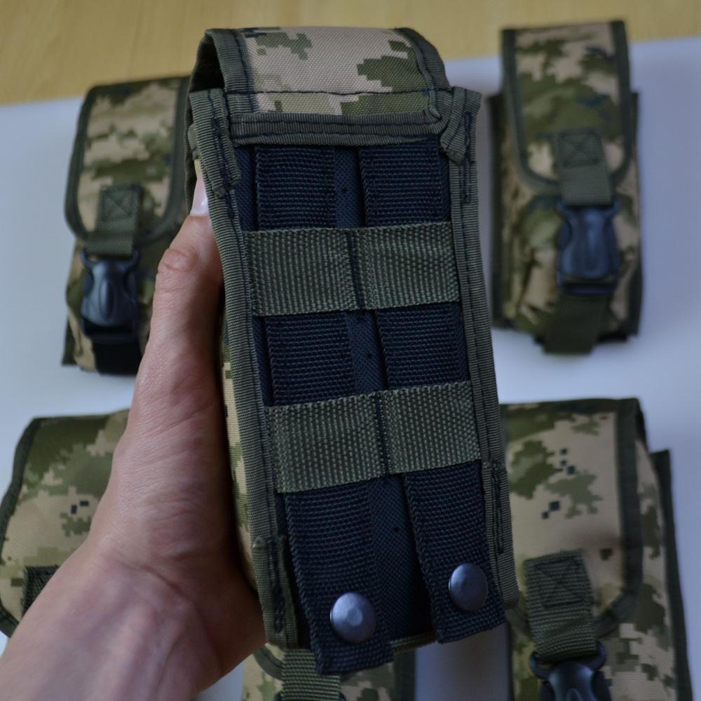 Підсумок на 2 магазини подвійний із кордури піксель ZK-457 MOLLE тактичний