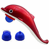 Масажер для тіла, рук та ніг Dolphin Дельфін. OU-900 Колір: червоний, фото 4