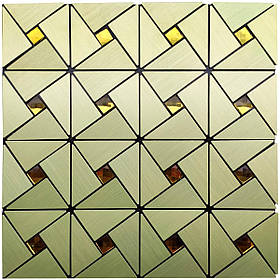 Самоклейна алюмінієва плитка 30х30х0,3 см Sticker Wall (2000002628781)