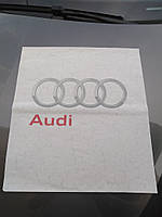 Паперові килимки 400 шт для салону автомобіля з логотипом Audi в пачці