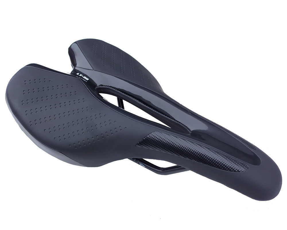 Сідло велосипедне Lietu ZD-021 з вентиляційним отвором, фото 1