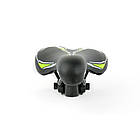 Сідло велосипедне Avanti AVY-6632 чорно-зелене, фото 5