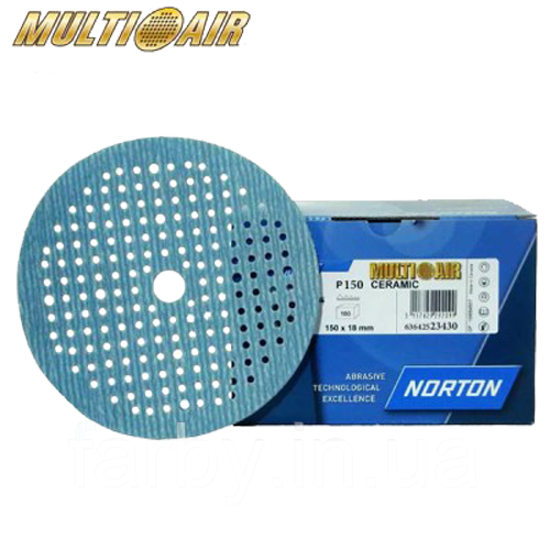 Круг абразивний Р240 MULTI-AIR PLUS A975 Norton, фото 1