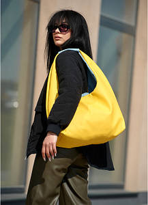 Жіноча сумка 34х37х16 см Sambag Жовтий (2000002283362)