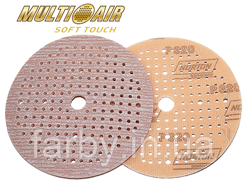 Круг абразивний Р320 Soft-Touch Multi-Air Plus A975 Norton